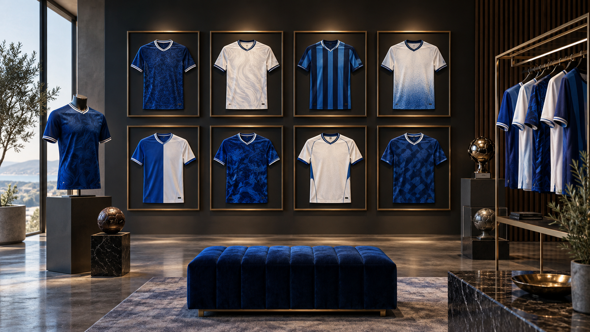 As camisas de futebol mais bonitas para colecionar