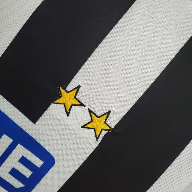 Camisa Juventus Retrô 1994/1995 Preta e Branca