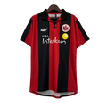 Camisa Retrô Eintratch Frankfurt 1999/00 Vermelho e Preto