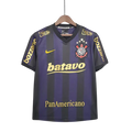 Camisa Corinthians Third 09/10 - Versão Retrô Roxa e preta