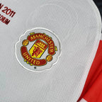 Camisa Manchester United Retrô 2010/2011 Branca