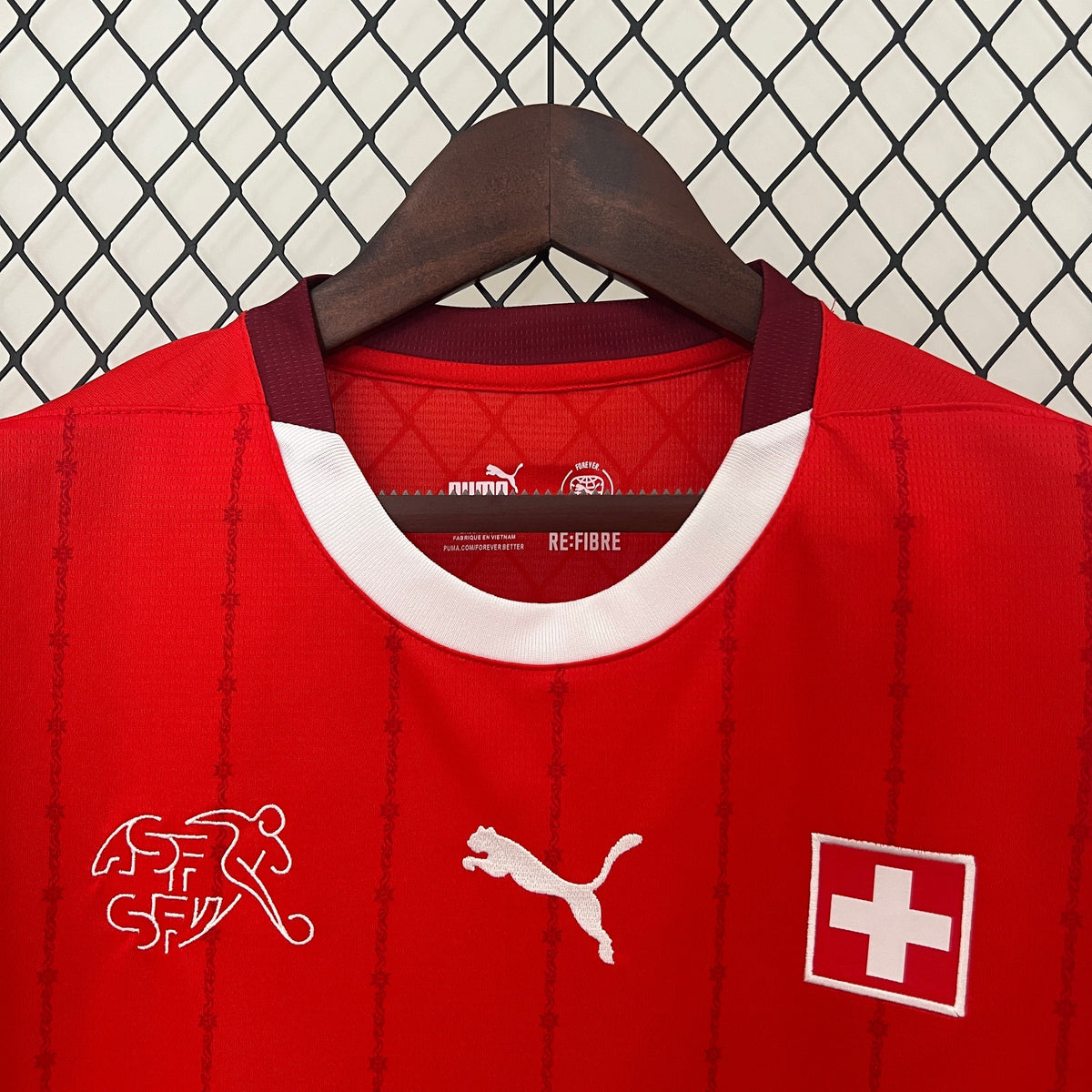 Camisa Suiça Home 24/25 - Torcedor Masculina Lançamento
