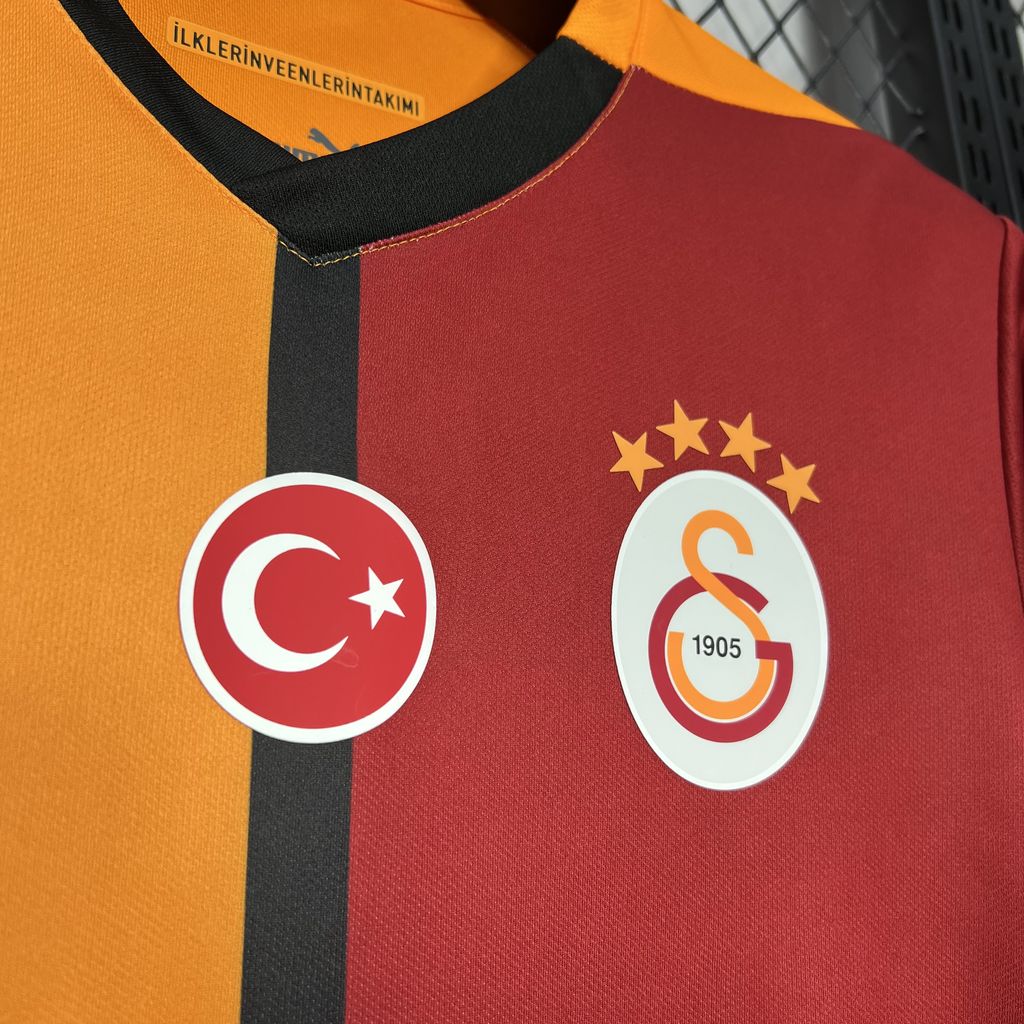 Camisa Galatasaray Home 24/25 - Torcedor Masculina Lançamento