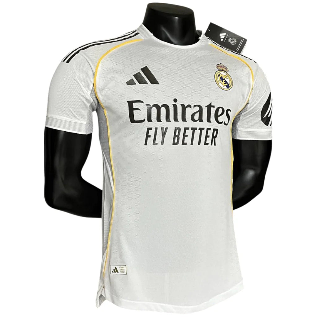 Camisa Real Madrid Home 25/26 - Jogador Masculina