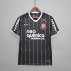 Camisa Corinthians Titular 11/12 - Versão Retrô Preta
