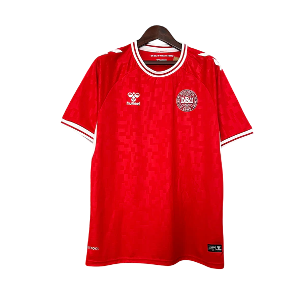 Camisa Dinamarca Home 24/25 - Torcedor Masculina Lançamento