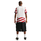 Camisa Estados Unidos Home 26/27 Torcedor Masculino - Vermelha e Branco