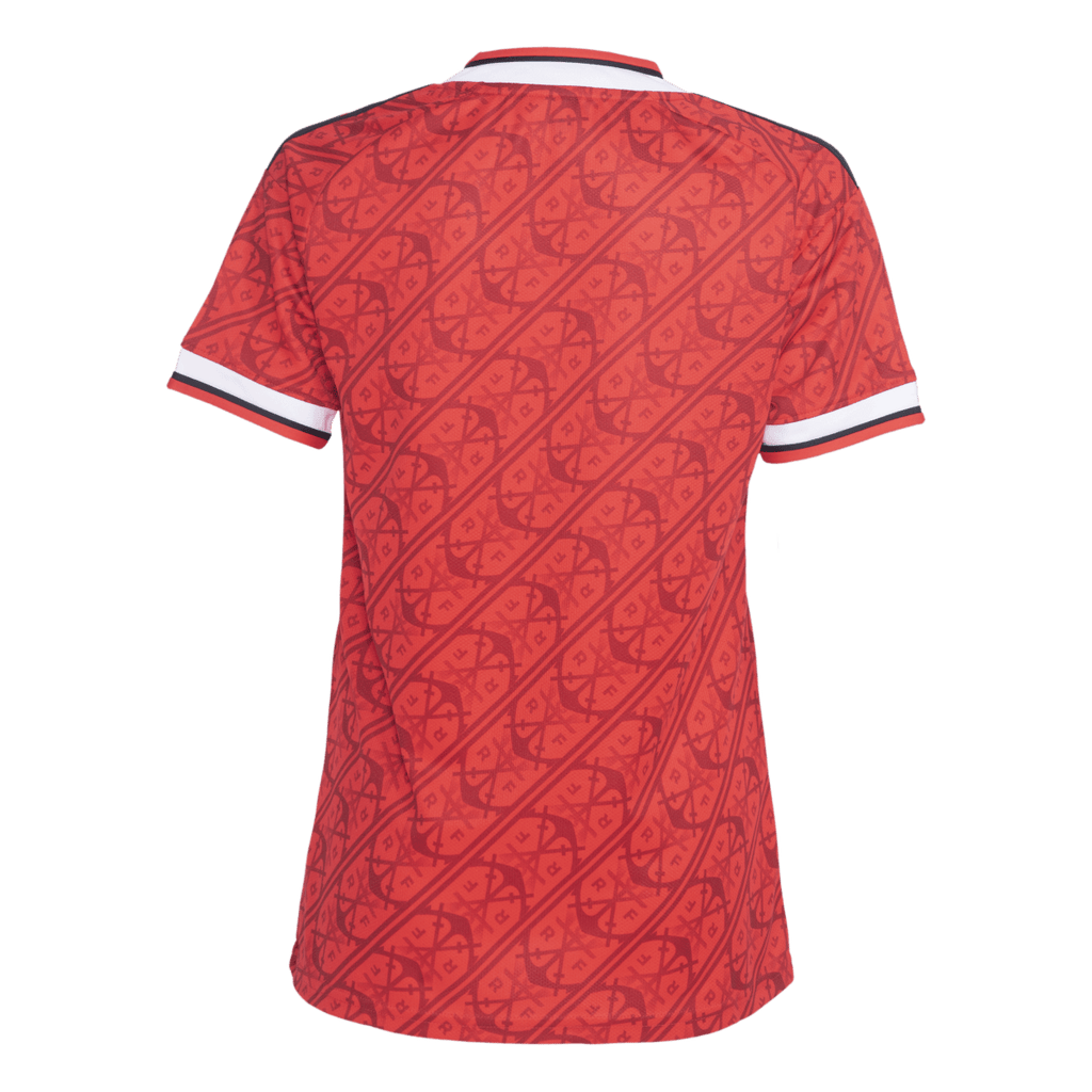 Camisa Flamengo III 2026/27 Torcedor Adidas Feminina - Vermelho+Preto