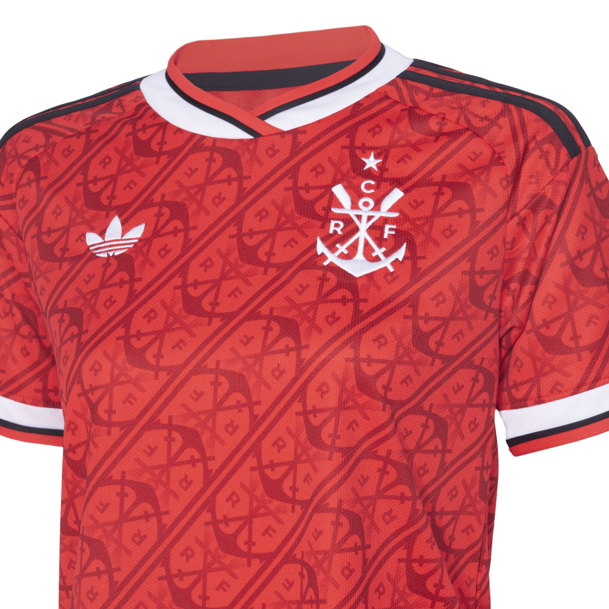 Camisa Flamengo III 2026/27 Torcedor Adidas Feminina - Vermelho+Preto