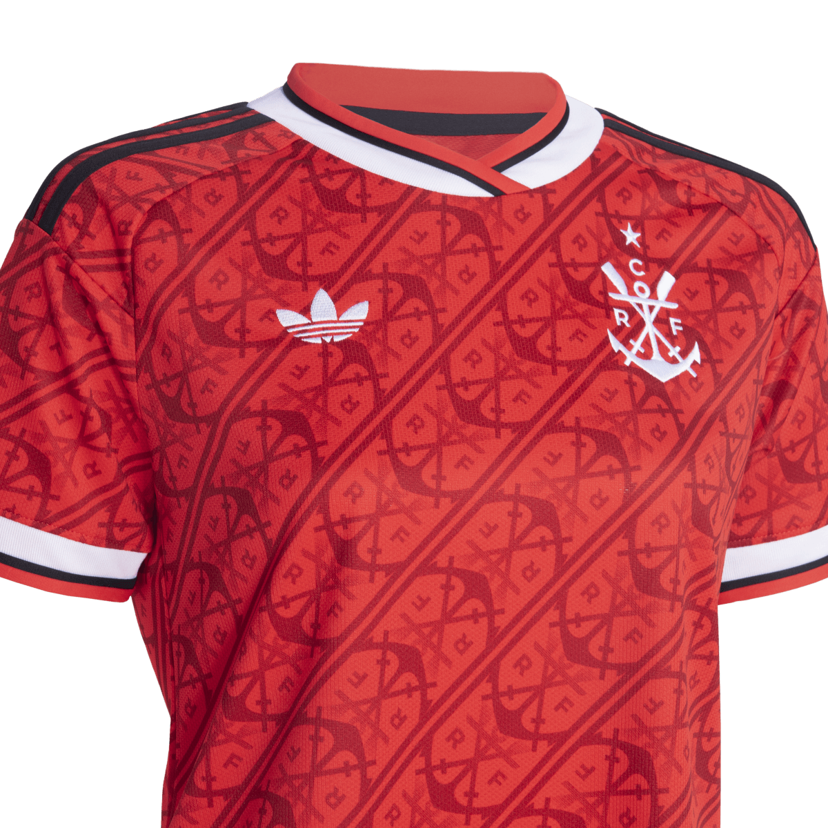 Camisa Flamengo III 2026/27 Torcedor Adidas Feminina - Vermelho+Preto