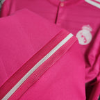 Camisa Retrô Real Madrid Manga Longa III Third 2014/15 Masculino Rosa