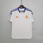 Camisa Real Madrid Treino 2021/22 Retrô - Branca