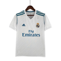 Camisa Retrô Real Madrid I Home 2017/18 Masculino Branca