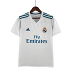 Camisa Retrô Real Madrid I Home 2017/18 Masculino Branca