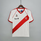 Camisa River Plate Home 1986/87 Retrô Masculina - Branco