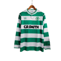 Camisa Retrô Celtics Home 1987/88 (Manga longa) Branco/Verde