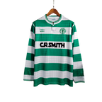 Camisa Retrô Celtics Home 1987/88 (Manga longa) Branco/Verde