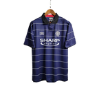 Camisa Retrô Manchester United Away Azul 1999/00 Masculino Azul