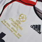Camisa Retrô Milan II Away 2006/07 Masculino Branco