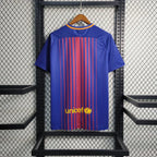 Camisa Retrô Barcelona I Home 2017/18 Masculino Azul Grená