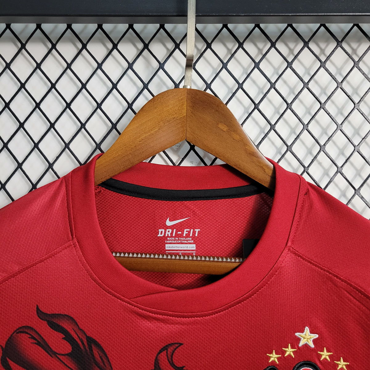 Camisa Corinthians III 11/12 - Versão Retrô Vermelha