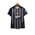 Camisa Corinthians Titular 2004 - Versão Retrô Preta Pepsi Twist