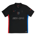 Camisa Barcelona Away x Travis Scott All Black 24/25 - Torcedor Masculina