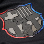 Camisa Barcelona Away x Travis Scott All Black 24/25 - Torcedor Masculina