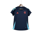 Camisa Flamengo Treino Azul Escuro 25/26 - Versão Feminina