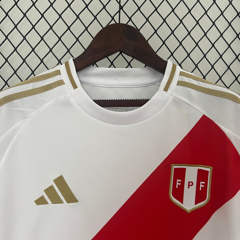 Camisa Peru Home 24/25 - Torcedor Masculina Lançamento