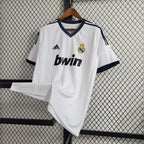 Camisa Retrô Real Madrid I Home 2012/13 Masculino Branco