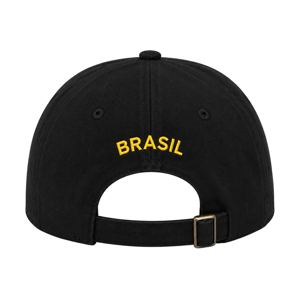 Boné Brasil Copa do Mundo Aba Curva Unissex Ajustável