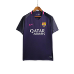 Camisa Retrô Barcelona II Away 2016/17 Torcedor Masculino Roxo