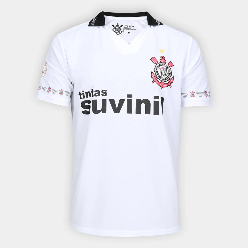Camisa Corinthians Retrô Suvinil 1995 Masculina
