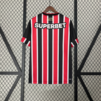 Camisa São Paulo Reserva 24/25 - Torcedor Masculina Lançamento + Patrocínios