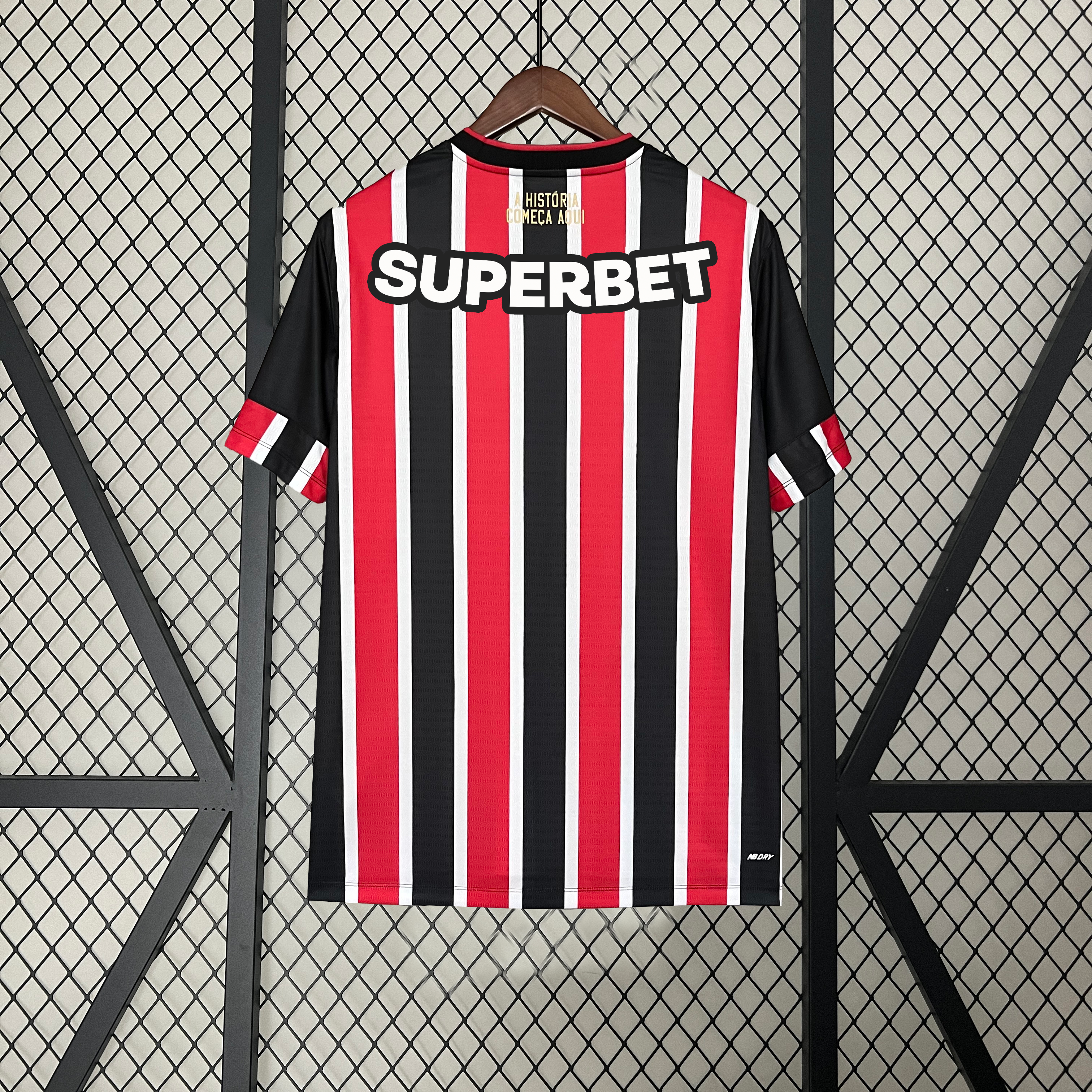 Camisa São Paulo Reserva 24/25 - Torcedor Masculina Lançamento + Patrocínios