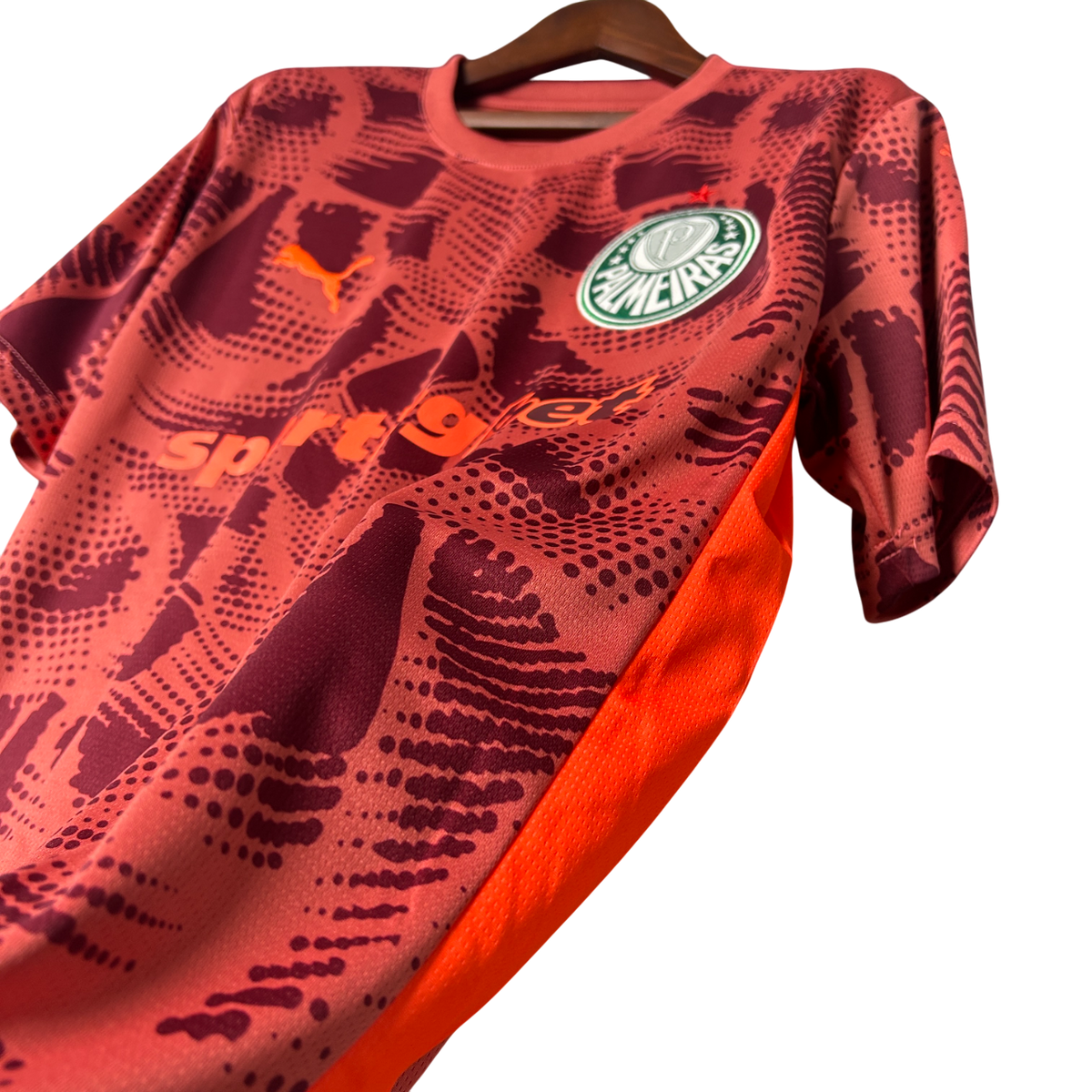 Camisa Palmeiras Goleiro 25/26 - Torcedor Masculino - Vermelha