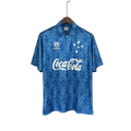 Camisa Cruzeiro Titular 93/94 - Versão Retrô Coca-Cola Azul
