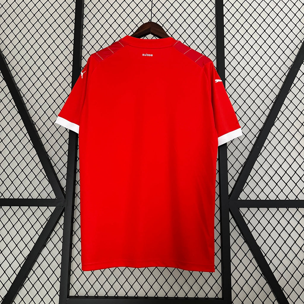 Camisa Suiça Home 24/25 - Torcedor Masculina Lançamento