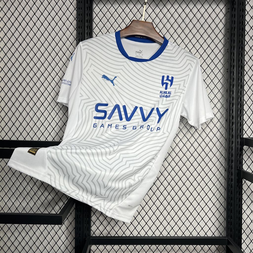 Camisa Al Hilal Away 24/25 - Torcedor Masculina Lançamento