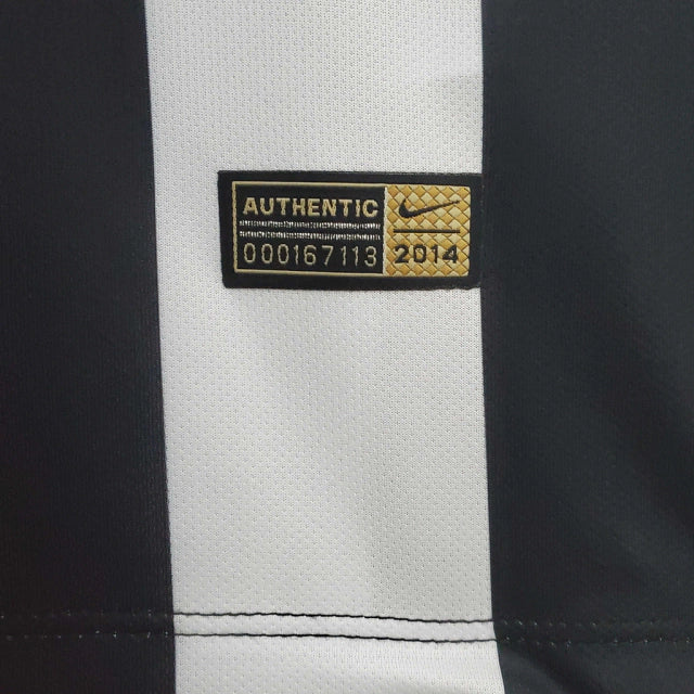 Camisa Juventus Retrô 2014/2015 Preta e Branca