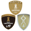 Kit Patch Campeão Libertadores TETRA 2025