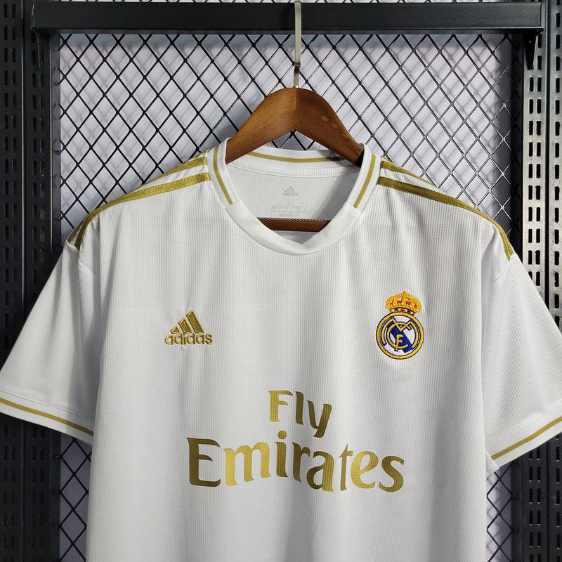 Camisa Real Madrid 2019/20 Retrô - Branca
