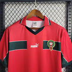 Camisa Retrô Marrocos Home 1998/99 Vermelho