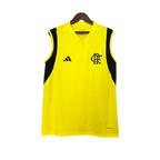 Regata Flamengo Treino Amarela 24/25 - Versão Torcedor Lançamento