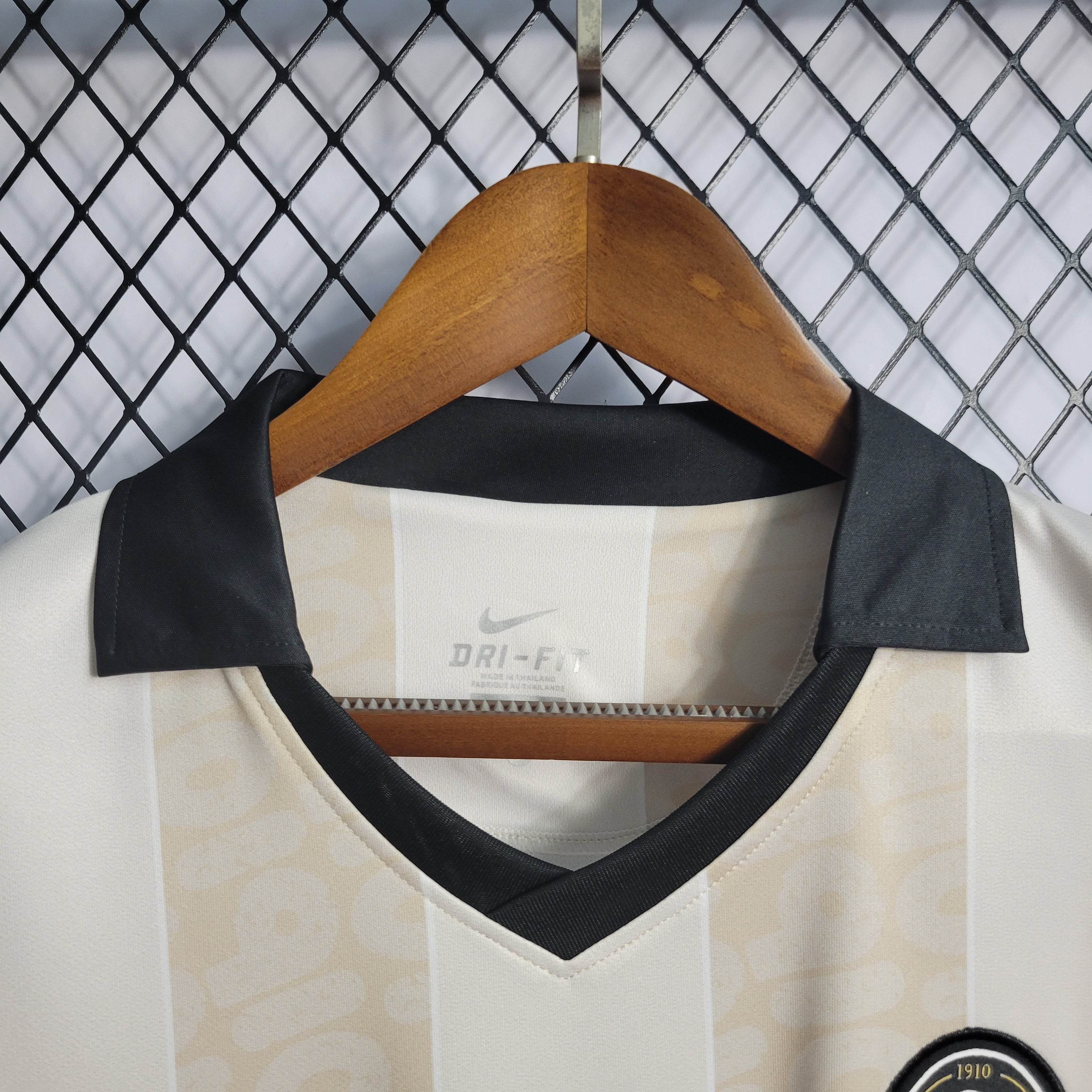 Camisa Corinthians 100th - Versão Retrô Bege