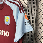 Camisa Aston Villa Home 24/25 - Torcedor Masculina Lançamento