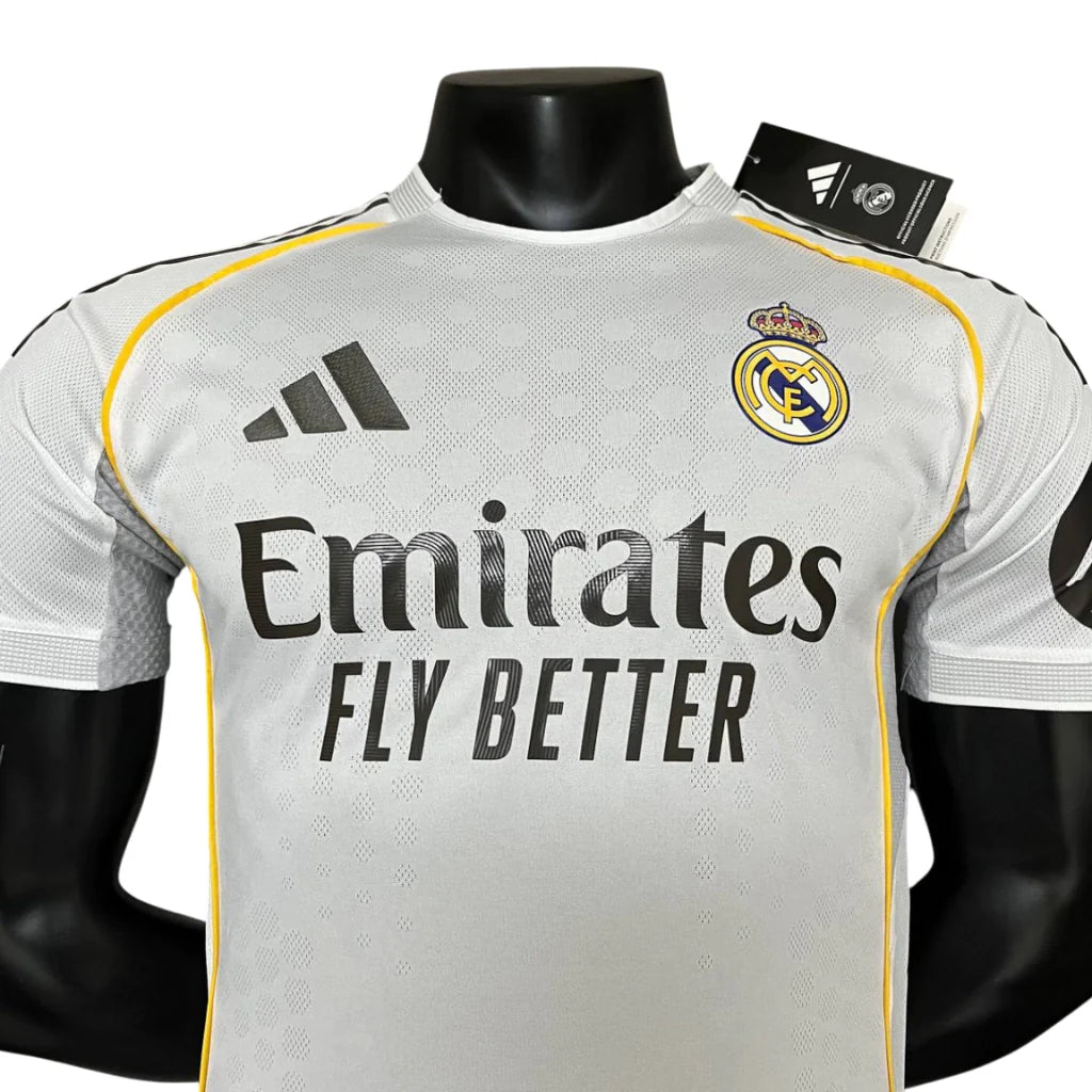 Camisa Real Madrid Home 25/26 - Jogador Masculina