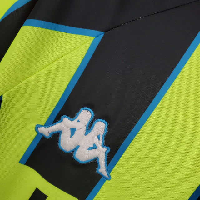 Camisa Manchester City Retrô 1997/1998 Azul