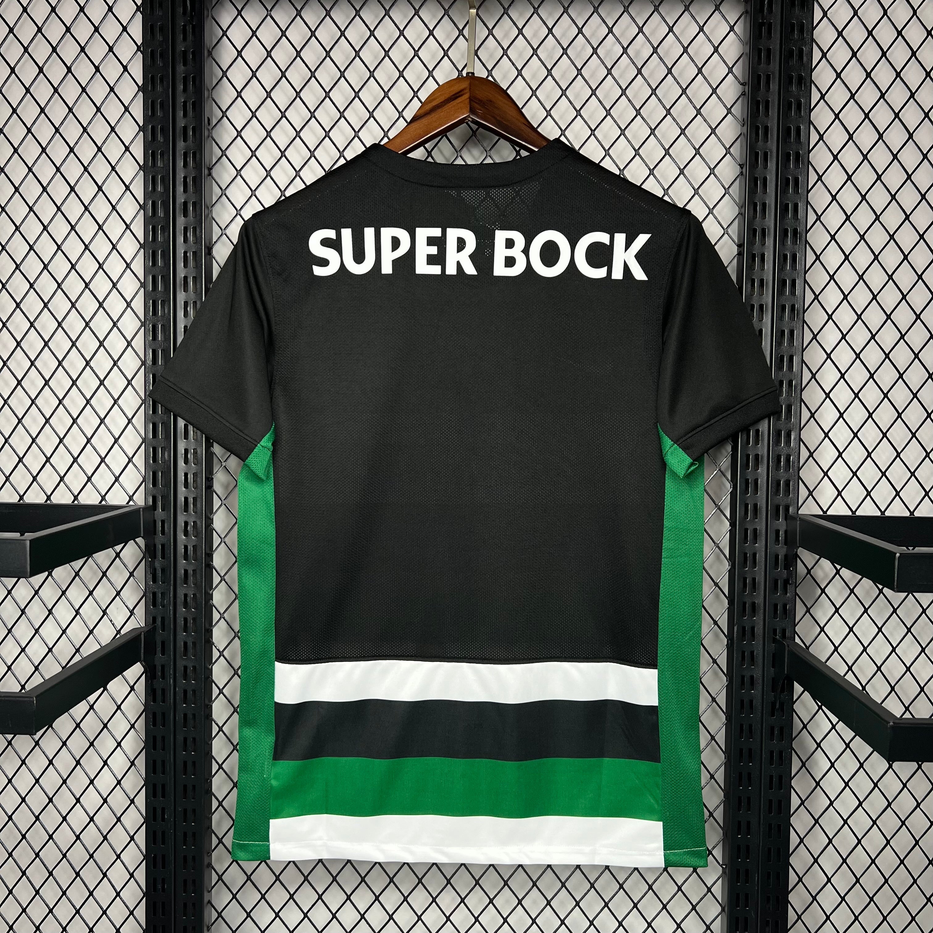 Camisa Sporting Titular 24/25 - Torcedor Masculina Lançamento